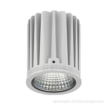 7W 50mm LED spotlight designed to replace halogen 35W, 50W spot, delivering halogen-like accent beam